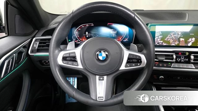 BMW 4 Series (G22) 2022 Зеленый из Кореи, фото 3