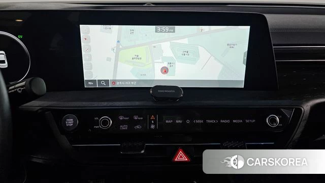 Kia K8 Hybrid 2021 Черный из Кореи, фото 3