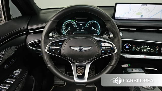Genesis GV70 2021 Синий из Кореи, фото 3