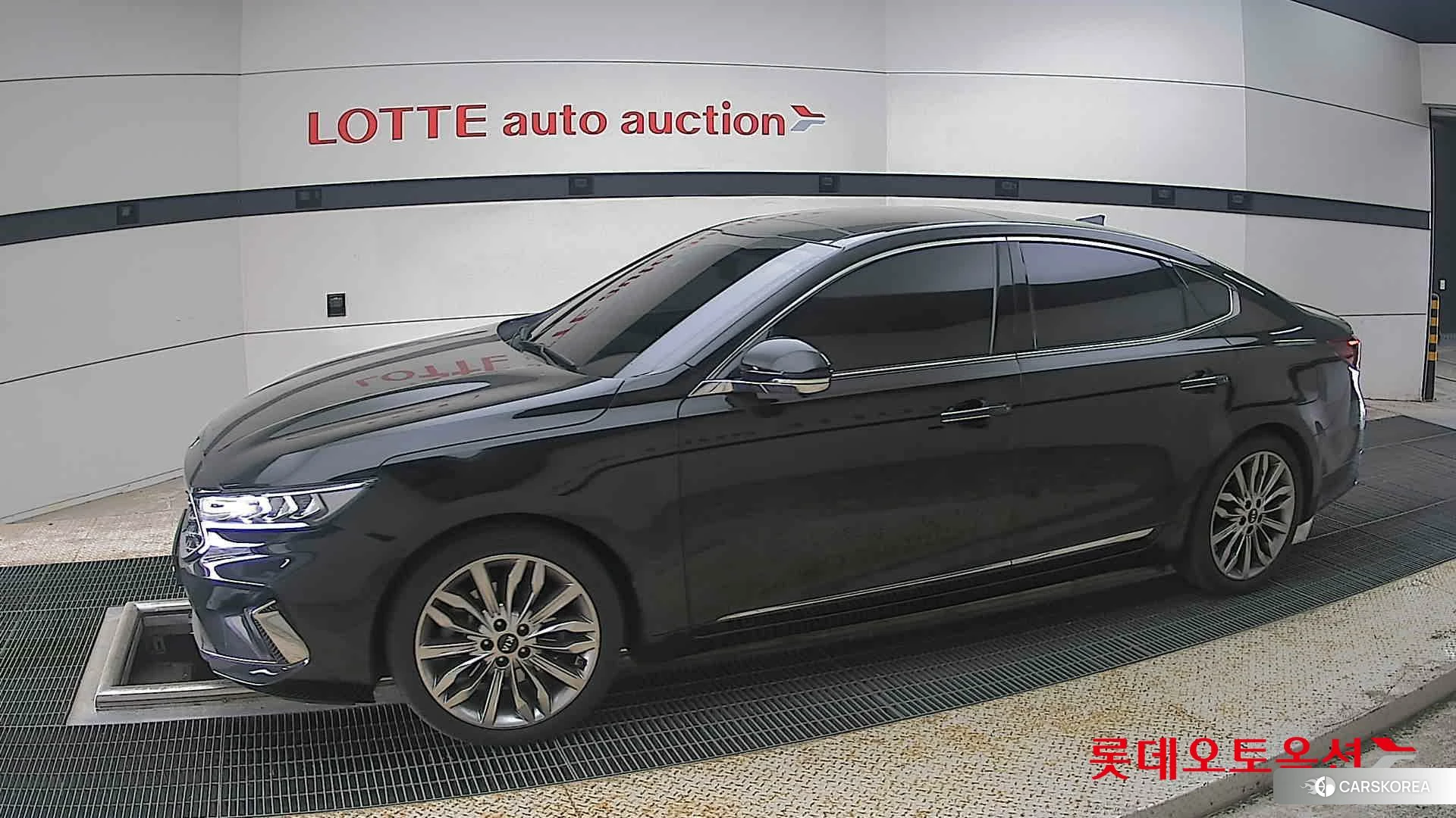 Kia K7 2021 Aurora Black Pearl из Кореи, фото 3