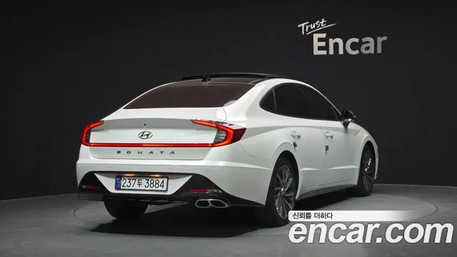 Hyundai Sonata (DN8) 2019 Белый из Кореи, фото 3