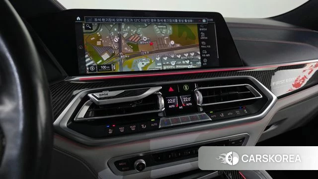 BMW X6M (G06) 2021 Серебристо-серый из Кореи, фото 3