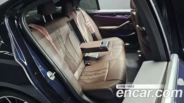 BMW 5 Series (G30) 2022 Черный из Кореи, фото 3