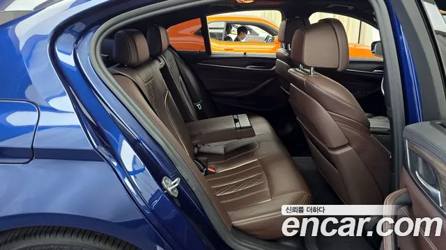 BMW 5 Series (G30) 2020 Синий из Кореи, фото 3