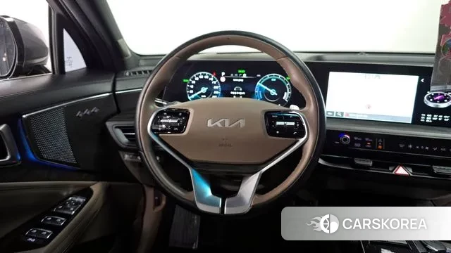 Kia K8 Hybrid 2021 Серый из Кореи, фото 3