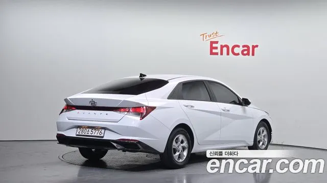 Hyundai Avante (CN7) 2021 Белый из Кореи, фото 3