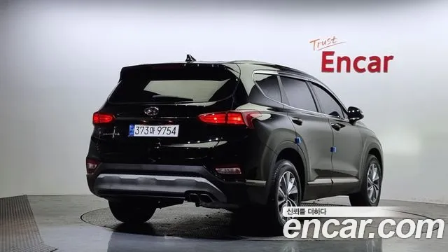 Hyundai Santa Fe TM 2019 Черный из Кореи, фото 3