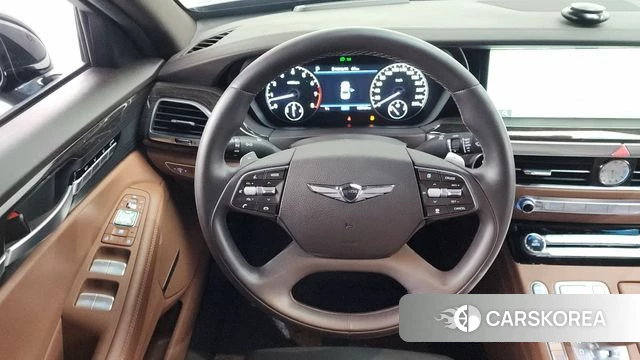 Genesis G90 2021 Черный из Кореи, фото 3