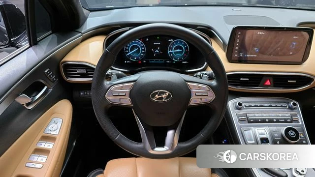 Hyundai The New Santa Fe 2023 Черный из Кореи, фото 3