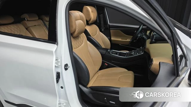 Hyundai The New Santa Fe 2021 Белый из Кореи, фото 3