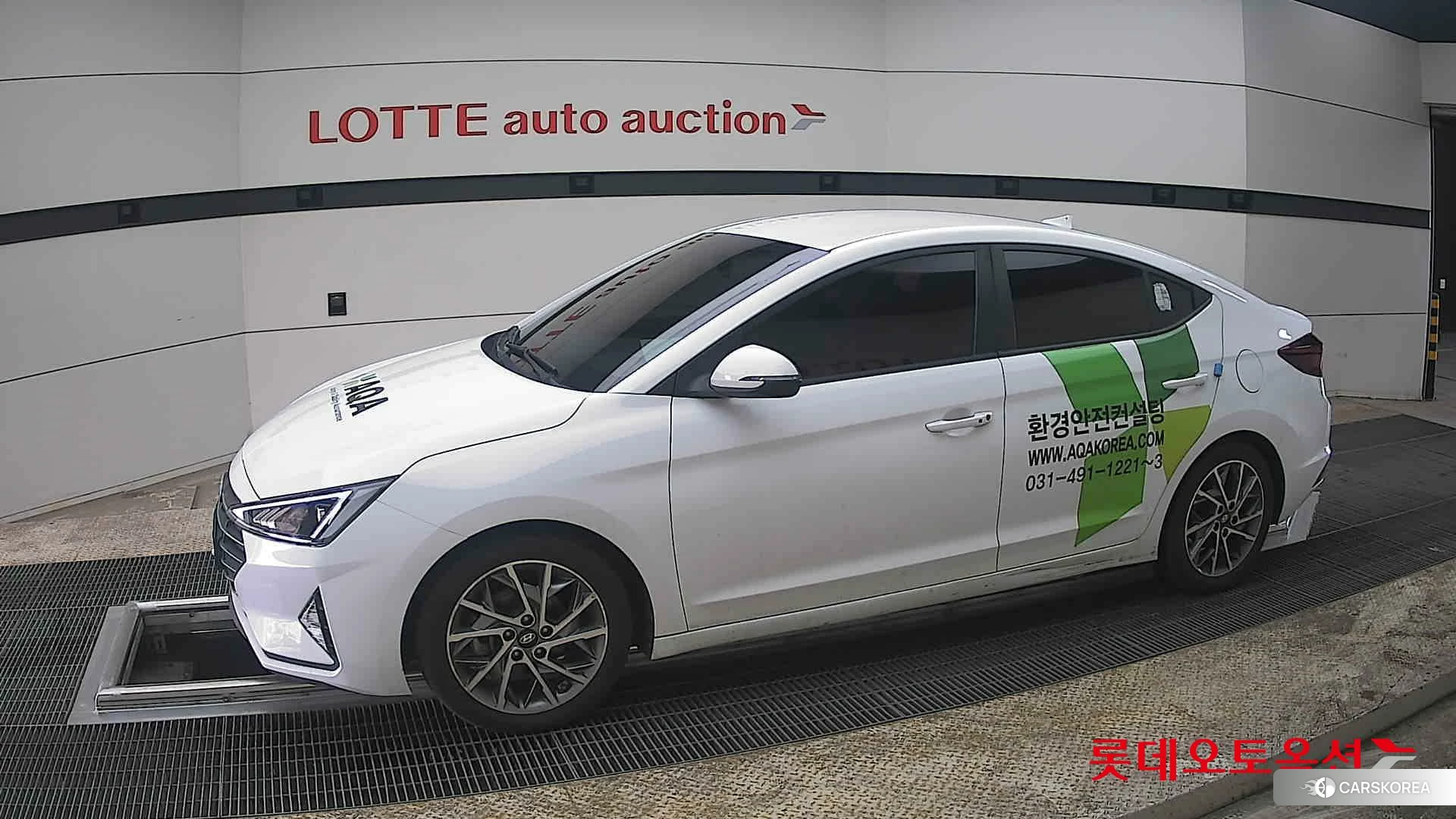 Hyundai Avante 2020 Polar White из Кореи, фото 3