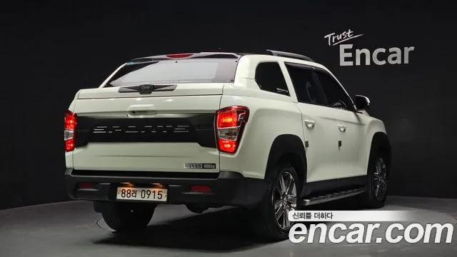 Ssangyong Rexton Sports 2018 Белый из Кореи, фото 3