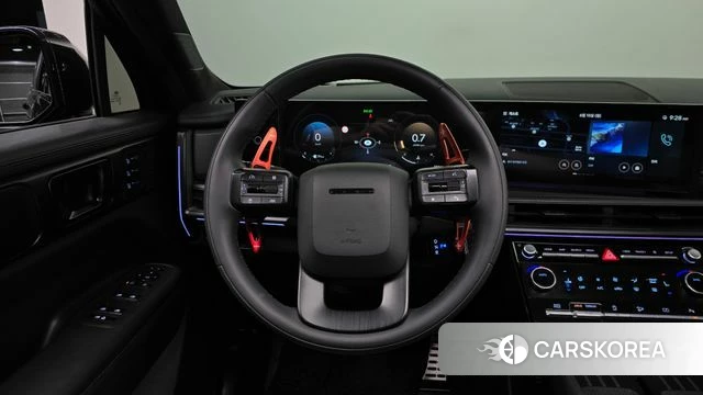 Hyundai Santa Fe (MX5) 2024 Черный из Кореи, фото 3