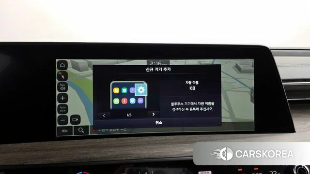 Kia K8 2022 Черный из Кореи, фото 3