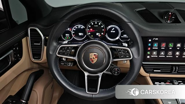 Porsche Cayenne (PO536) 2023 Черный из Кореи, фото 3