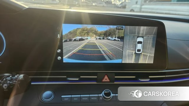 Hyundai The New Avante (CN7) 2023 Белый из Кореи, фото 3