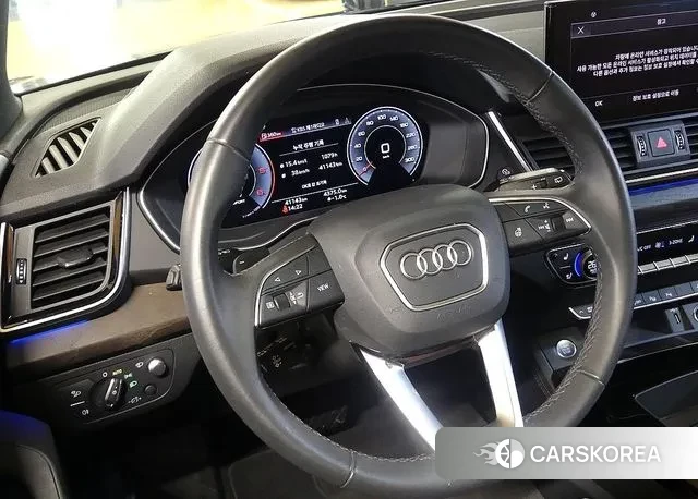 Audi Q5 (FY) 2023 Черный из Кореи, фото 3