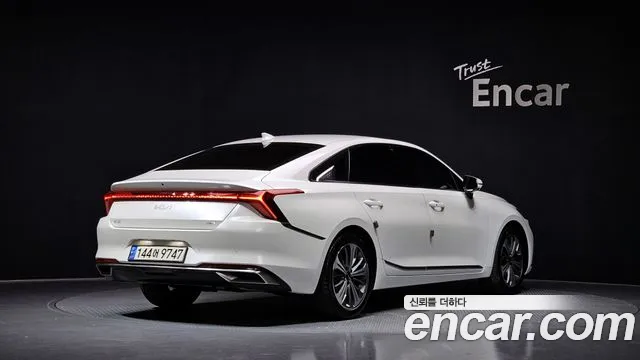 Kia K8 Hybrid 2021 Белый из Кореи, фото 3