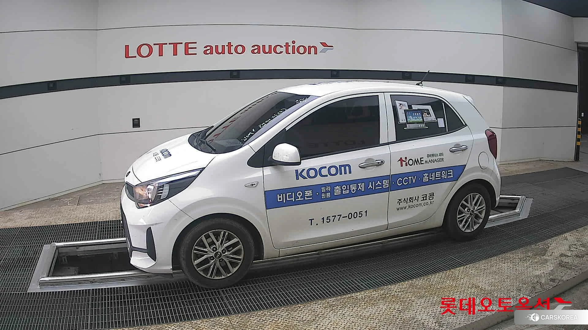 Kia Morning 2021 Clear White из Кореи, фото 3