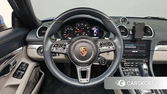 Porsche 718 Boxster 2018 Синий из Кореи, фото 3