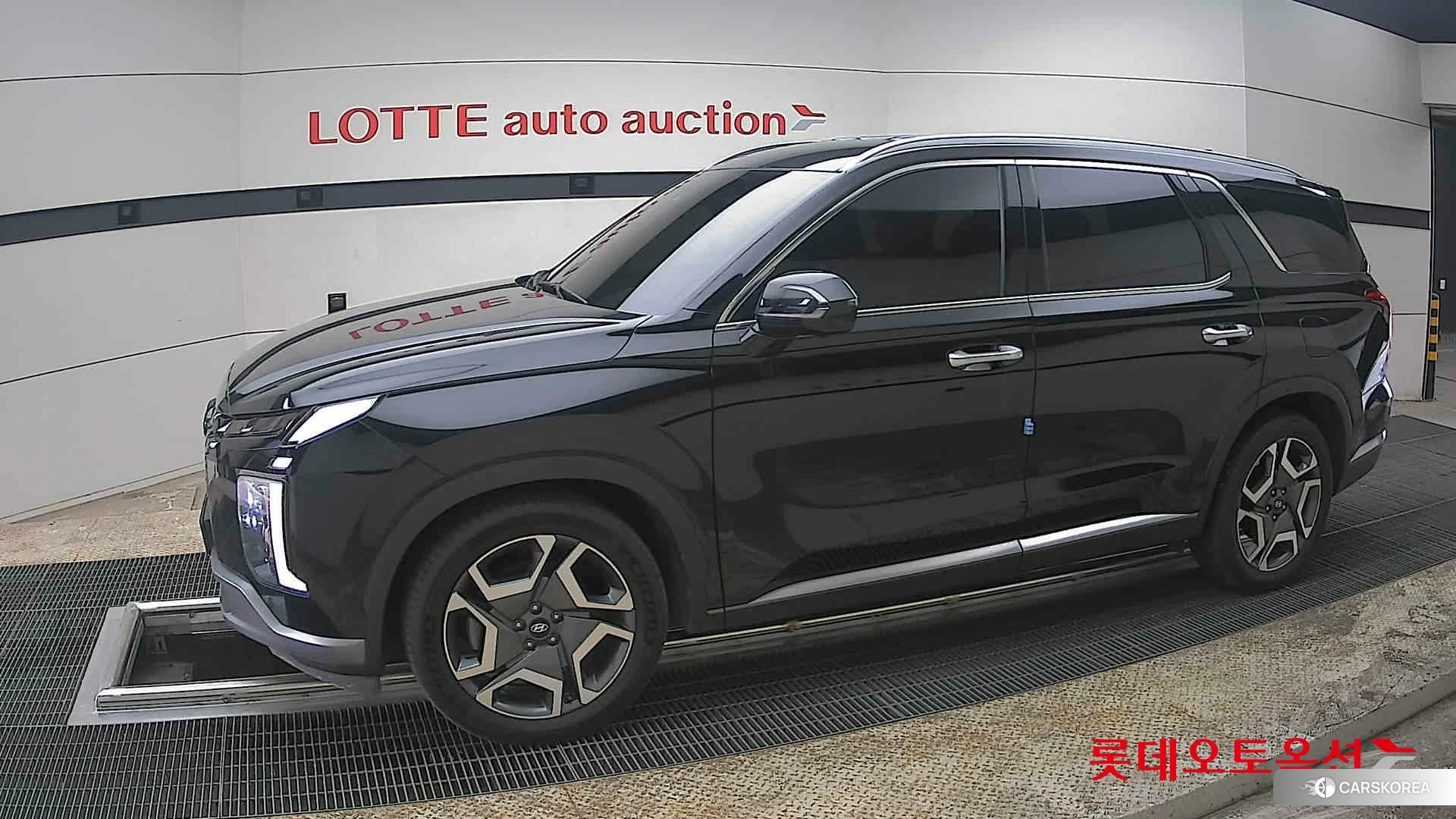 Hyundai Palisade 2023 Abyss Black Pearl из Кореи, фото 3