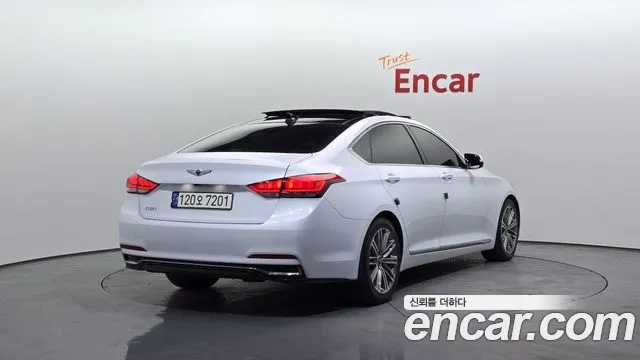 Genesis G80 2018 Белый из Кореи, фото 3