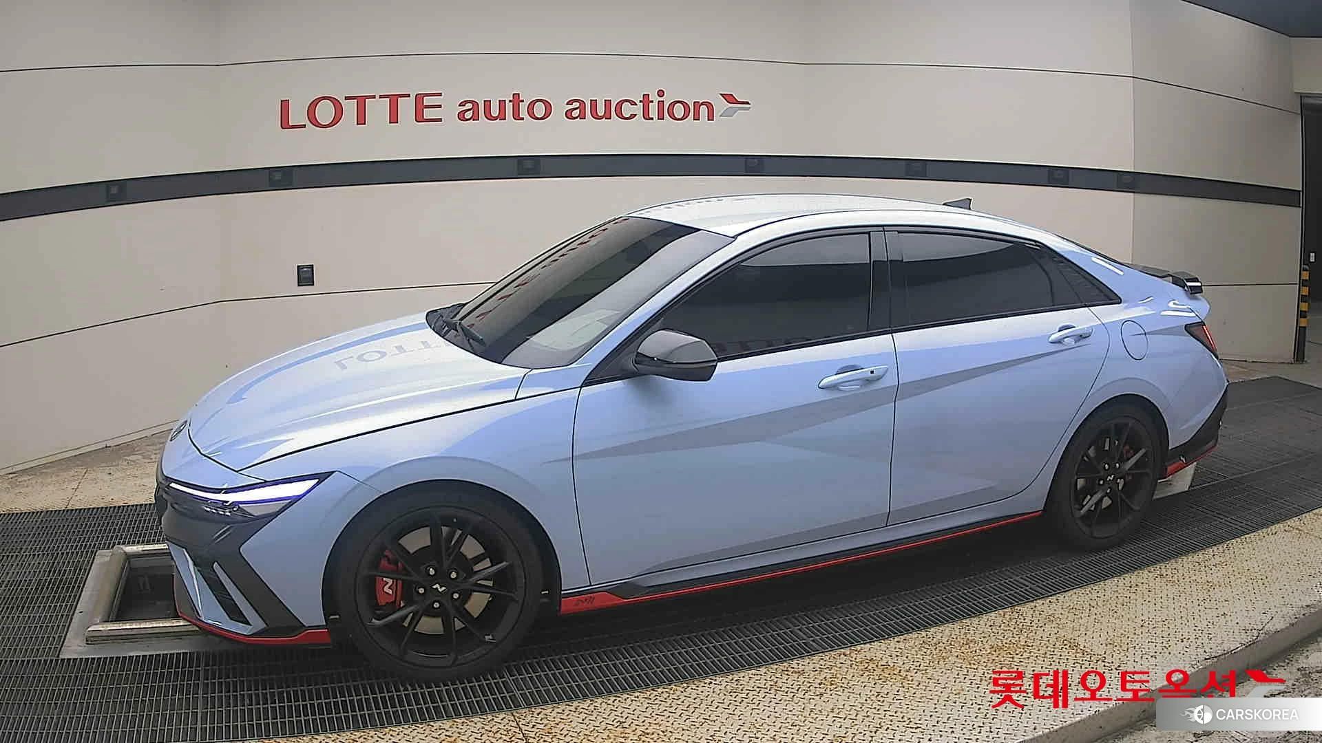 Hyundai Avante N 2024 Performance Blue из Кореи, фото 3