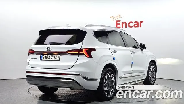 Hyundai The New Santa Fe 2023 Белый из Кореи, фото 3