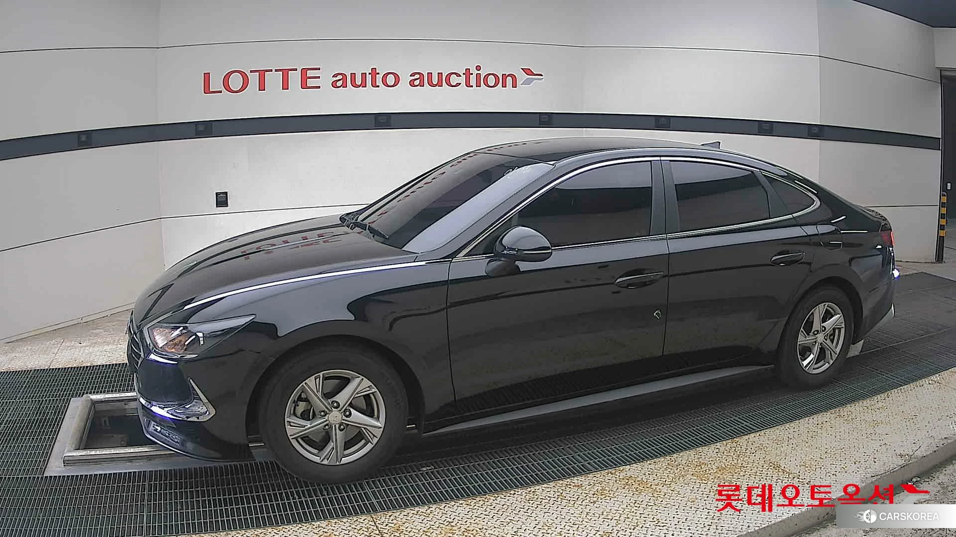 Hyundai Sonata 2022 Midnight Black Pearl из Кореи, фото 3