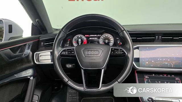 Audi A7 (4K) 2021 Серебристо-серый из Кореи, фото 3