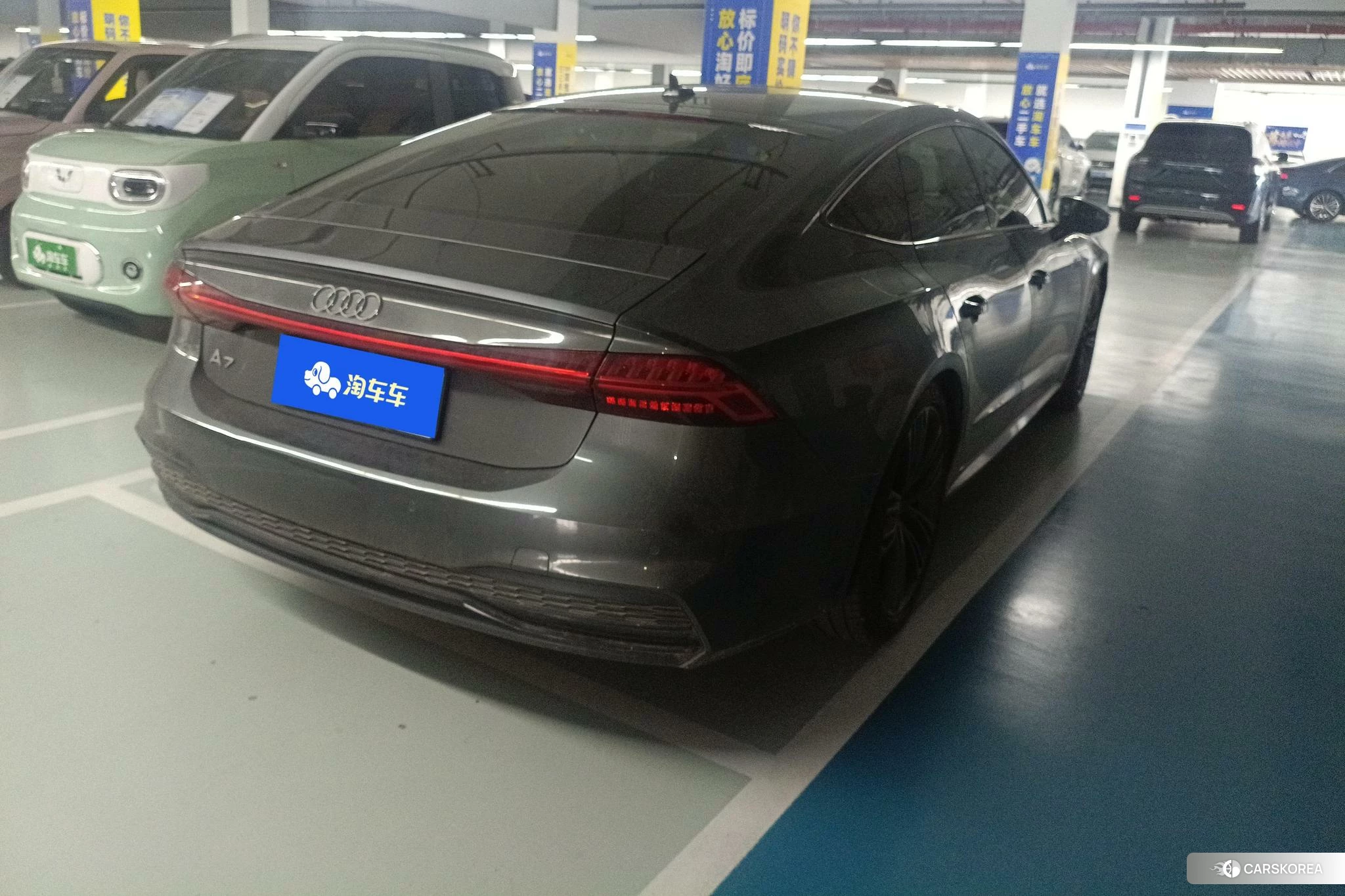 Audi A7 2021 Темно-серый из Китая, фото 3