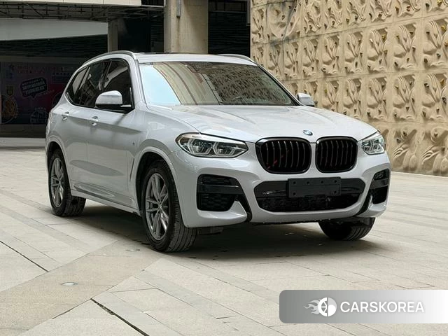 BMW X3 2021 Серебристо-серый из Китая, фото 3