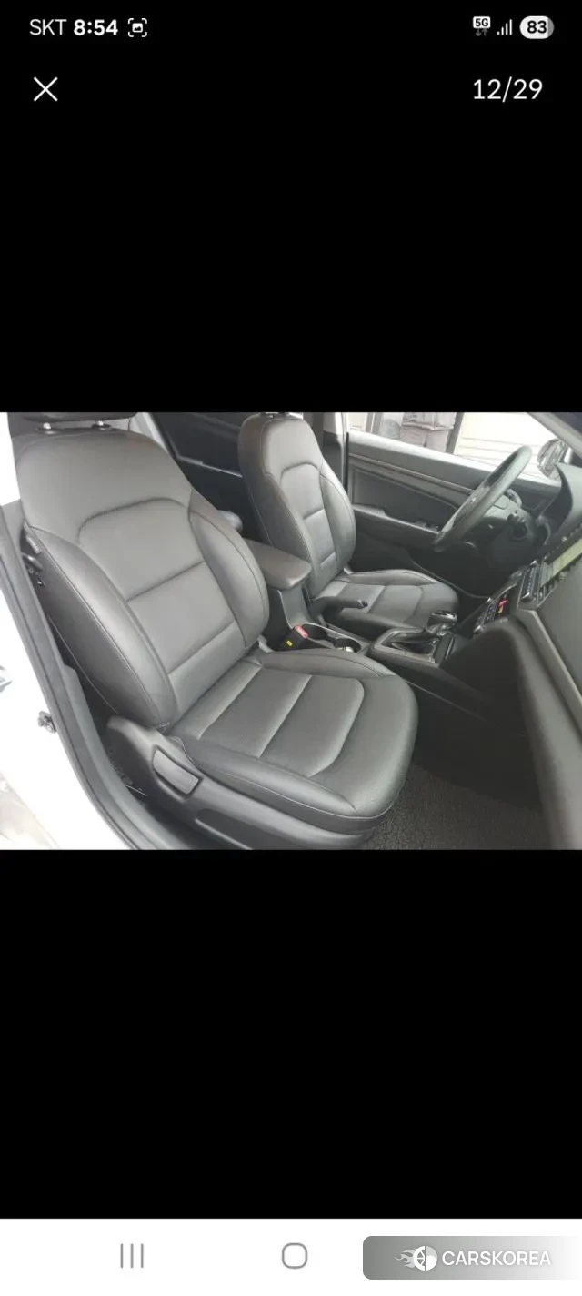 Hyundai Avante AD 2018 Белый из Кореи, фото 3