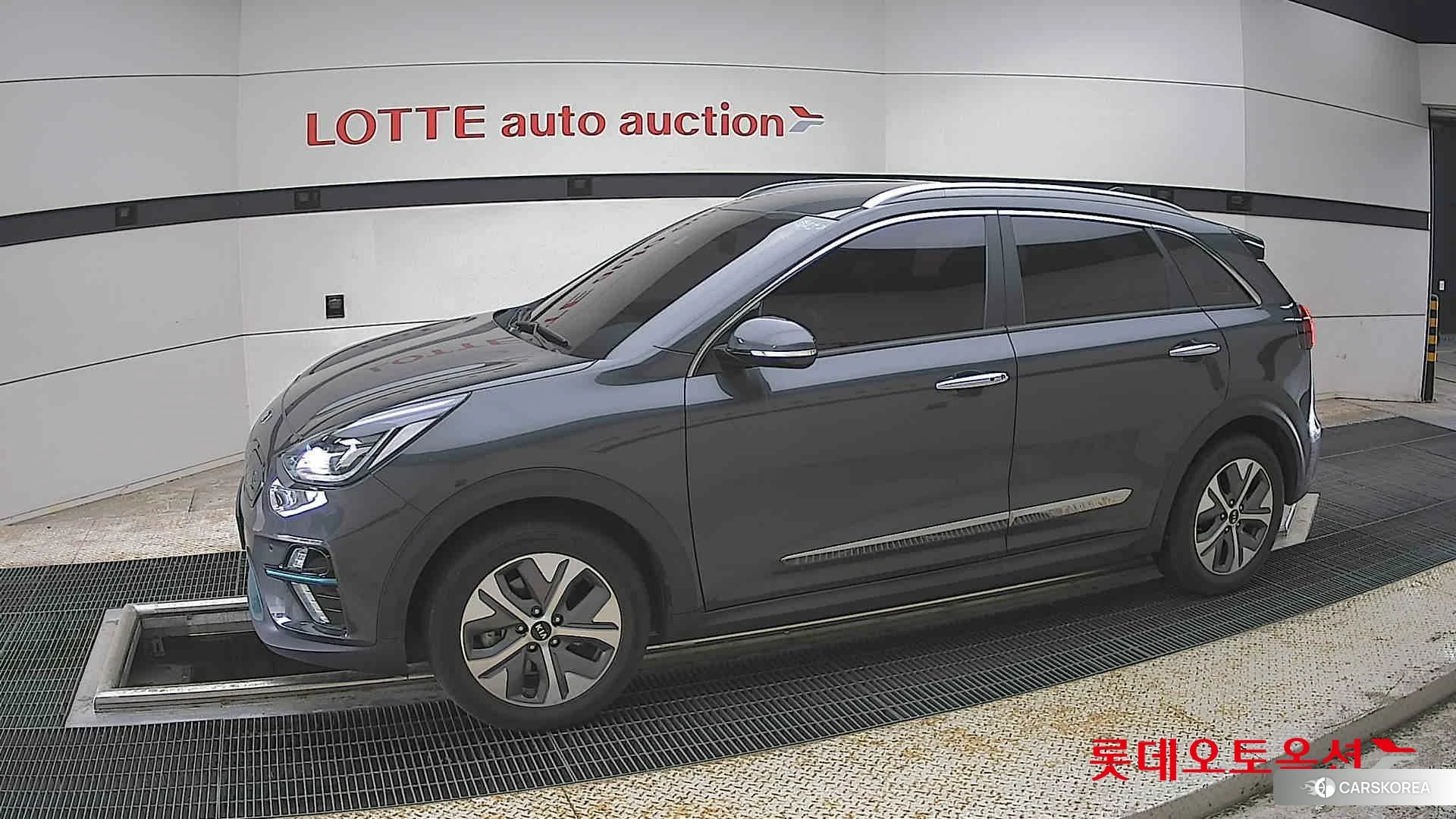 Kia Niro EV 2021 Interstellagray из Кореи, фото 3