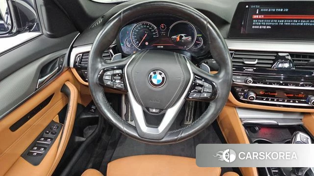 BMW 5 Series (G30) 2018 Синий из Кореи, фото 3