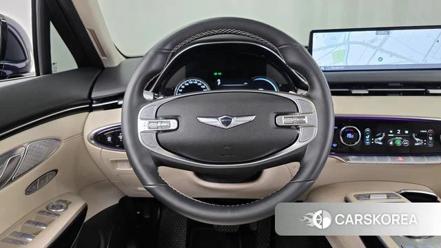 Genesis GV70 2022 Синий из Кореи, фото 3