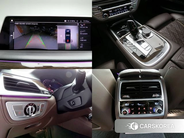 BMW 7 Series (G11) 2019 Синий из Кореи, фото 3