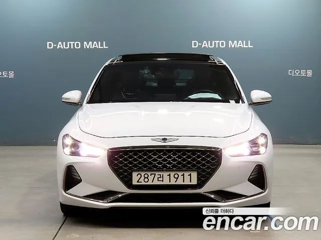 Genesis G70 2019 Белый из Кореи, фото 3