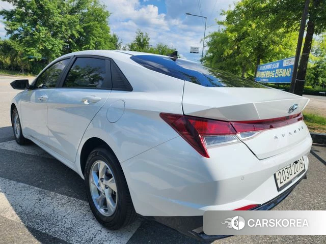 Hyundai Avante (CN7) 2022 Белый из Кореи, фото 3