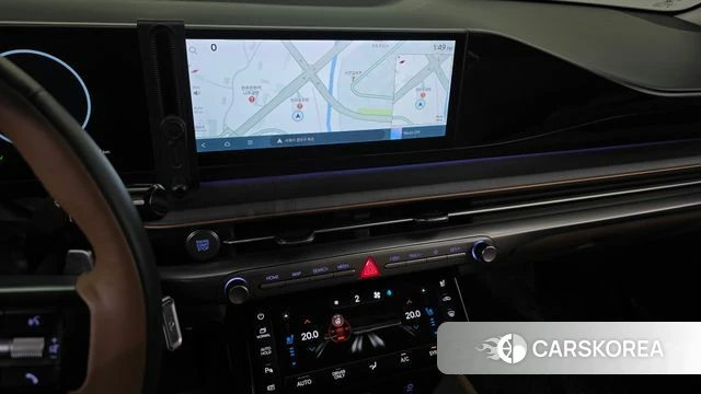 Hyundai Grandeur Hybrid (GN7) 2022 Черный из Кореи, фото 3