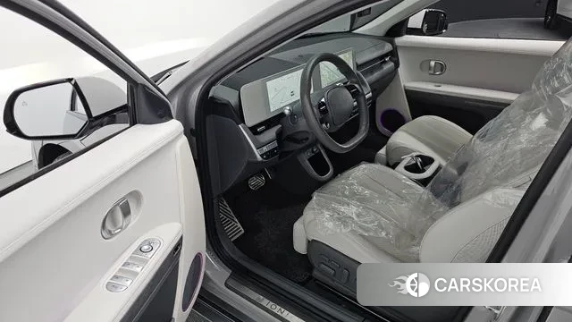 Hyundai Ionic 5 2021 Серебристо-серый из Кореи, фото 3