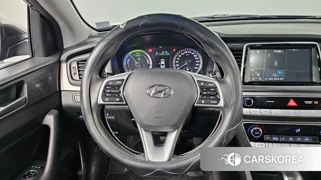 Hyundai Sonata New Rise Hybrid 2018 Серый из Кореи, фото 3