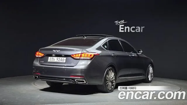 Genesis G80 2018 Серый из Кореи, фото 3