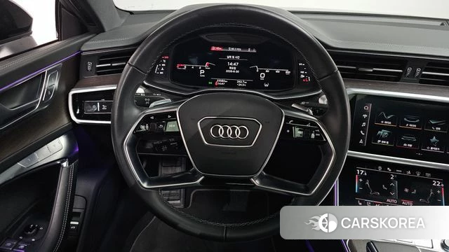 Audi A7 (4K) 2022 Серый из Кореи, фото 3