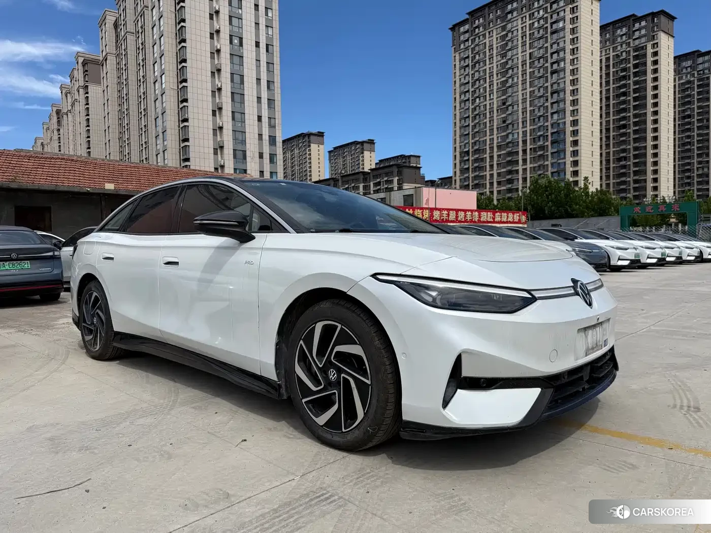 Volkswagen ID.7 VIZZION 2024 Белый из Китая, фото 3