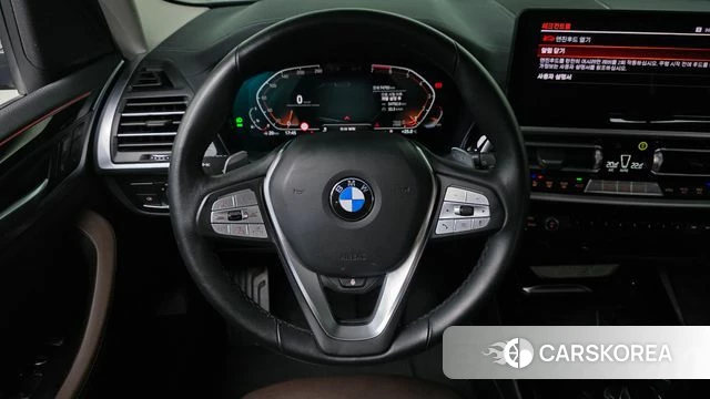 BMW X3 (G01) 2022 Черный из Кореи, фото 3