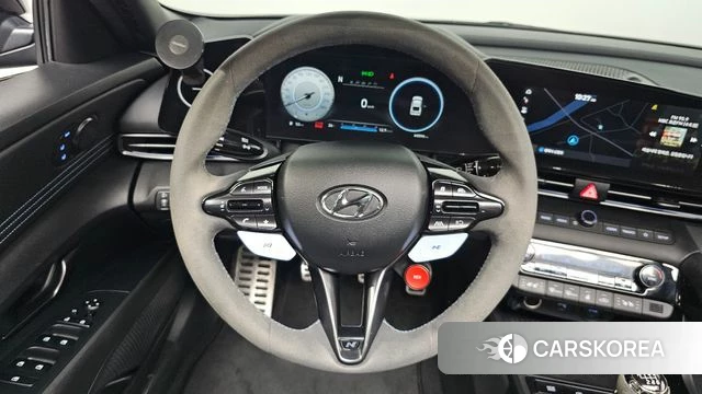 Hyundai Avante (CN7) 2022 Черный из Кореи, фото 3