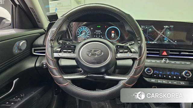 Hyundai Avante (CN7) 2022 Белый из Кореи, фото 3