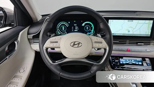 Hyundai The New Grandeur IG Hybrid 2022 Серый из Кореи, фото 3