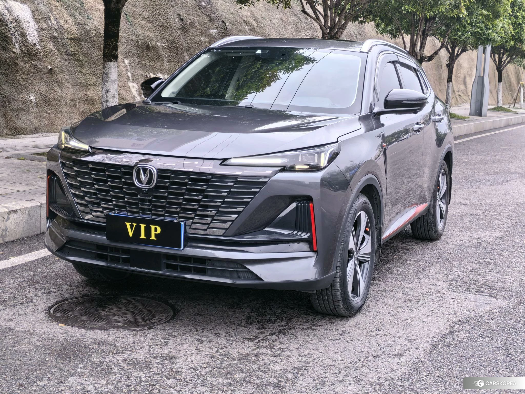 Chang'an CS55 PLUS 2021 Темно-серый из Китая, фото 3